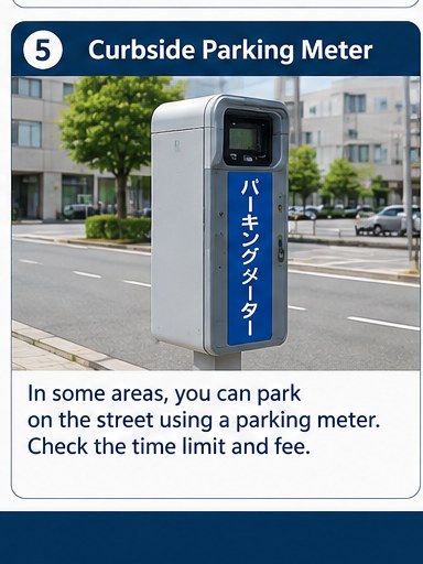 日本路邊停車計時器