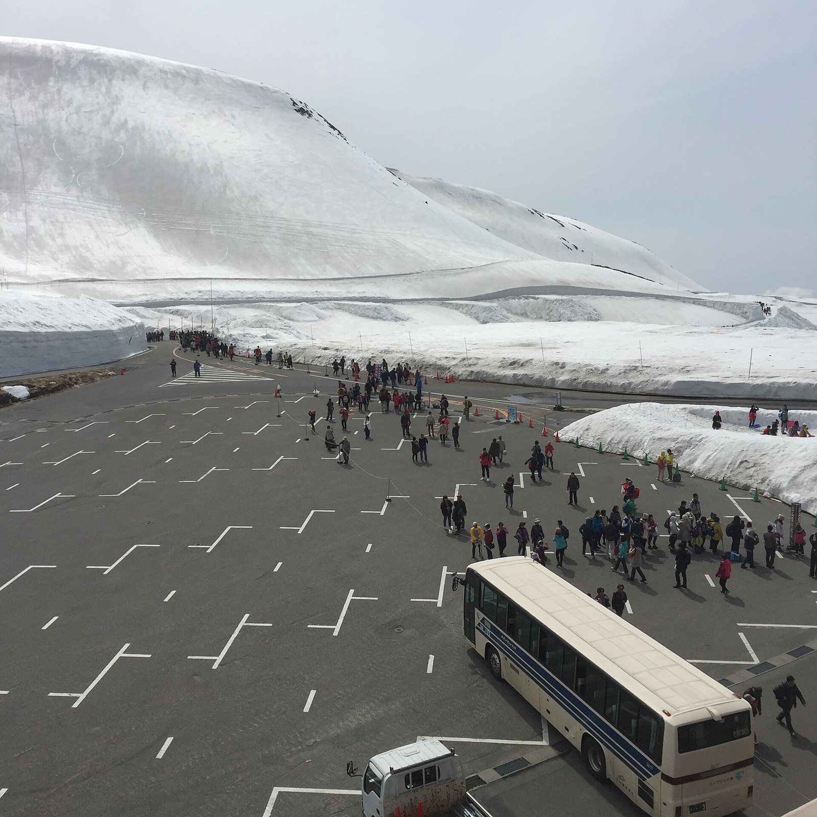立山黑部阿爾卑斯路線室堂景色